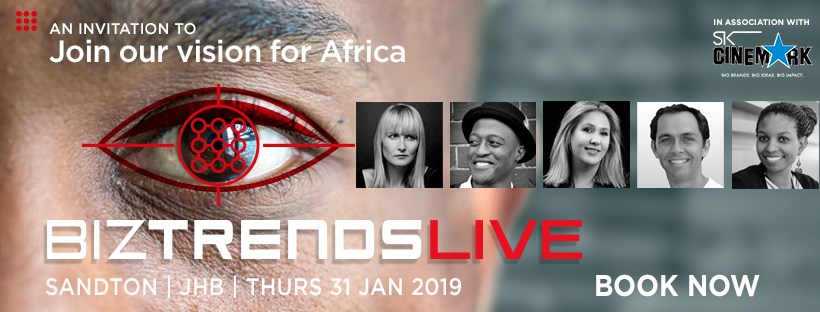 BizTrendsLIVE! January 2019 speaker line up