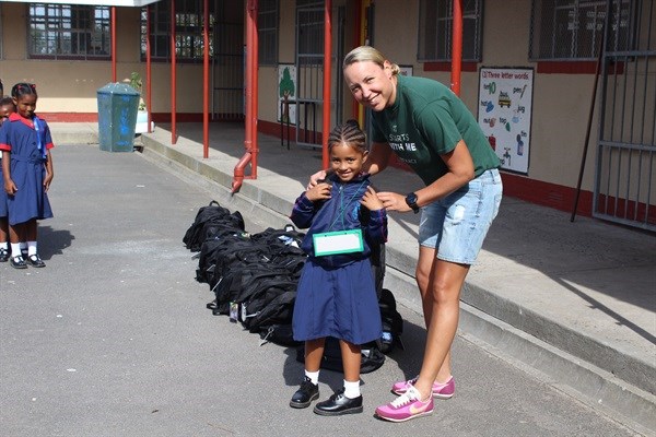 TFG delivers new bags to 1000 learners