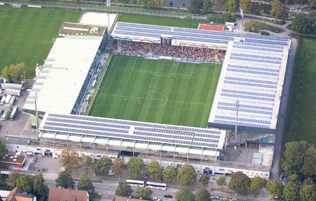 Freiburg Mage Solar Stadium. Image source: