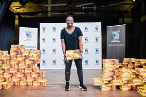 Together with Shimza, Bata hands over Toughees school shoes to hundreds of orphaned children