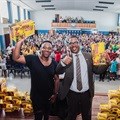 Together with Shimza, Bata hands over Toughees school shoes to hundreds of orphaned children