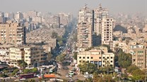 People living in run-down, inner city apartments, like these in Cairo, are at risk of heat-stress health problems. Shutterstock