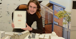 NMU's Riaan Huiskens takes regional Corobrik Architectural Student of the Year Award