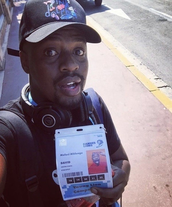 Mhlungu at Cannes Lions.