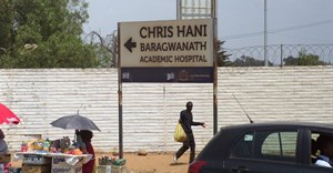 Over 80% of South Africans rely on state facilities like Chris Hani Baragwanath, the third largest hospital in the world. Shutterstock