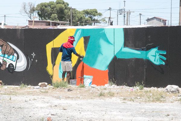 Philippi Village mural helping to build trust and hope in a fractured community