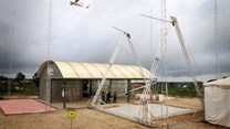 Zipline drone distribution centre, Rwanda.