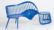 Houtlander's curvilinear Interdependence II bench voted Most Beautiful Object