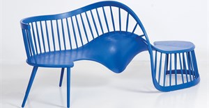 Houtlander's curvilinear Interdependence II bench voted Most Beautiful Object