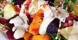 #GreenMondaySA: Hearty veg salad with dressing