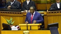 Minister of finance, Tito Mboweni delivering his budget speech for 2019. © .