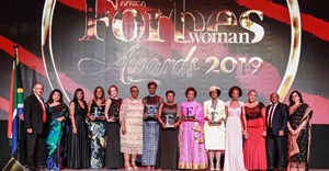 Award winners at the 2019 Forbes Woman Africa Awards. © GABHISATV.