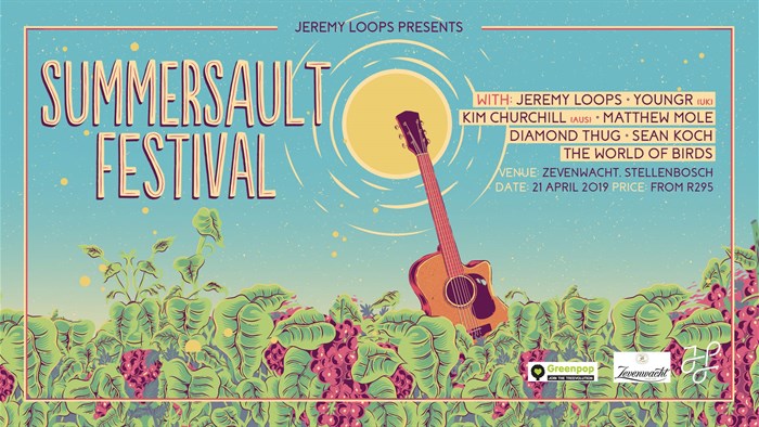 Youngr, Kim Churchill to perform at Jeremy Loops' Summersault Fest