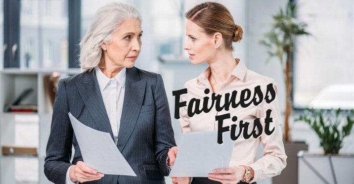 #FairnessFirst: Don't forget age and experience as a diversity and inclusion factor