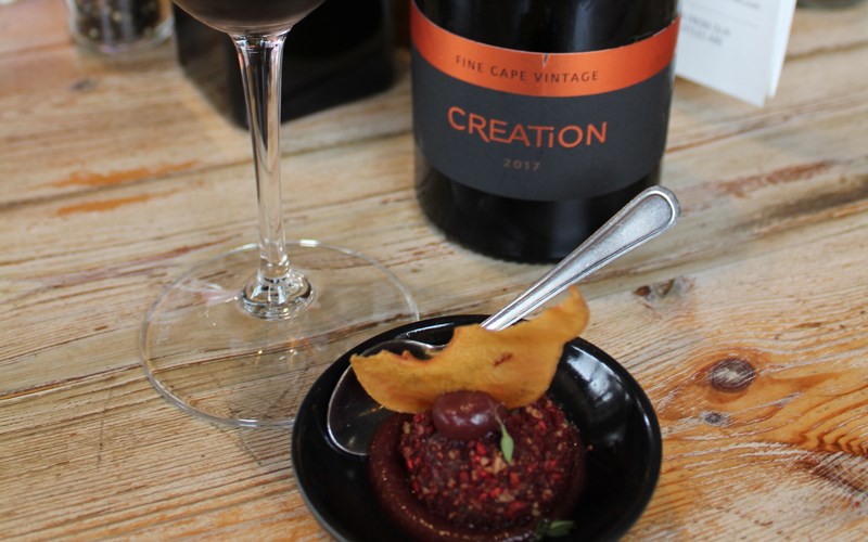 The 'Harvest Story of Creation' is wine pairing at its best