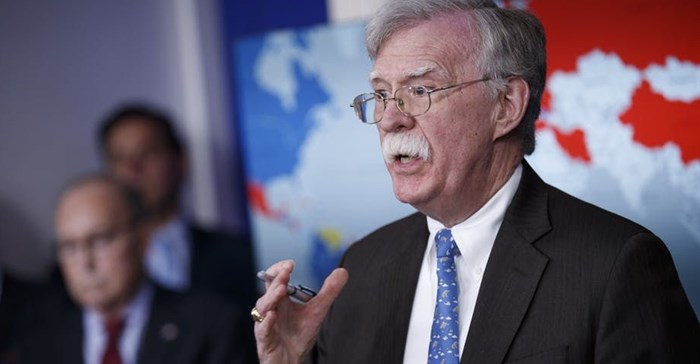 US National Security Advisor John Bolton sees China as a threat to Washington in Africa. EPA-EFE/Shawn Thew