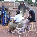 Malaria detection campaign in the Bobo-Dioulasso (Burkina-Faso) in collaboration with the Institut de Recherche en Sciences de la Santé. Elena