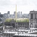 Studio NAB proposes educational and socially active greenhouse roof for Notre-Dame Cathedral