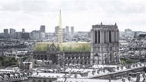 Studio NAB proposes educational and socially active greenhouse roof for Notre-Dame Cathedral