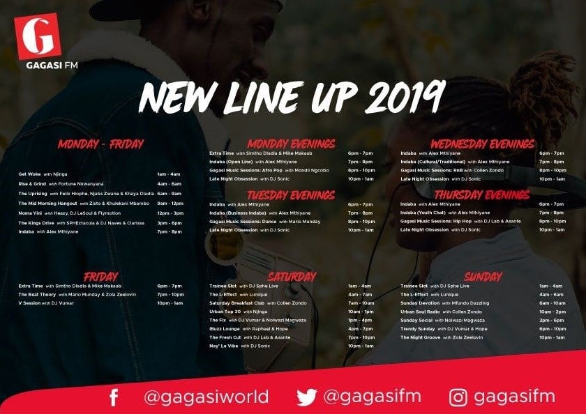 Gagasi FM refreshes its on-air offerings