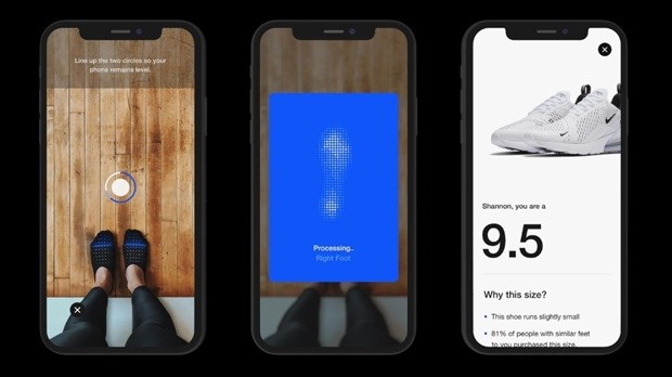 Nike's new app feature helps customers find the perfect fit