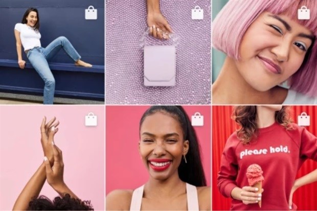 Instagram's @shop a curated showcase of shoppable products