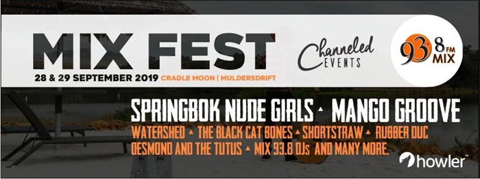 Springbok Nude Girls, Mango Groove and more to perform at inaugural Mix Fest