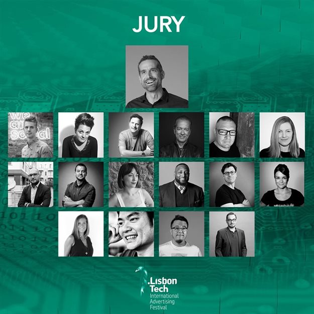 The Lisbon Tech International Advertising Festival jury.