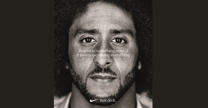 #CannesLions2019 Outdoor Lions' Grand Prix winner: 'Dream Crazy: Colin Kaepernick' by Wieden + Kennedy for Nike.