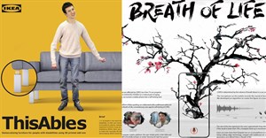 The #Cannes Lions 2019 Health & Wellness and Pharma Grand Prix winners: McCann Tel Aviv, Craft London and UM Tel Aviv, for IKEA 'ThisAbles' and McCann Health Shanghai, for GSK GlaxoSmithKline's 'Breath of Life' respectively.