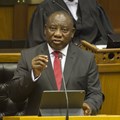 South African President Cyril Ramaphosa delivering his third state of the nation address. EPA-EFE/Roger Bosch / Pool