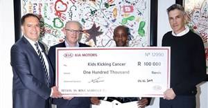 Kia Motors supports Kids Kicking Cancer SA