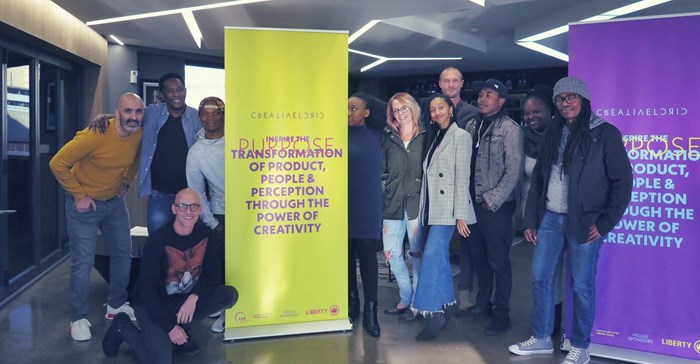 The judging panel gathered at TBWA\Hunt\Lascaris Johannesburg. Image supplied.