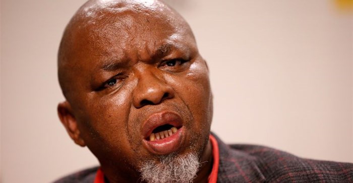 Gwede Mantashe, mineral resources and energy minister