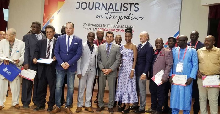 AFCON sports journalists honoured