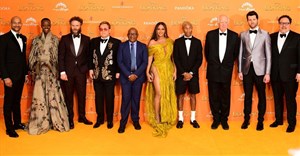 Florence Kasumba rocks David Tlale outfit at The Lion King premiere