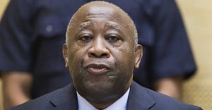 Former Ivory Coast President Laurent Gbagbo attends a confirmation of charges hearing at the International Criminal Court in The Hague. EPA/Michael Kooren