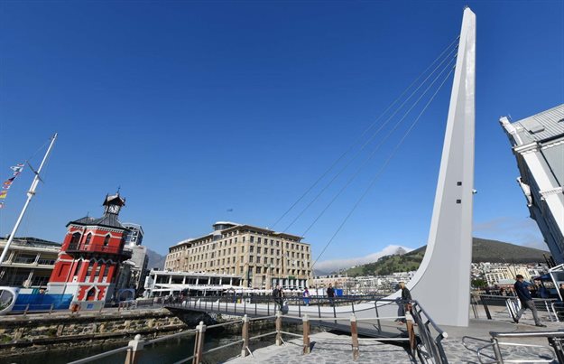 New R20m V&A Waterfront swing bridge now open