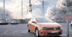 Screen grab from Ogilvy's 'Red Flashy Thingy' VW Polo ad.