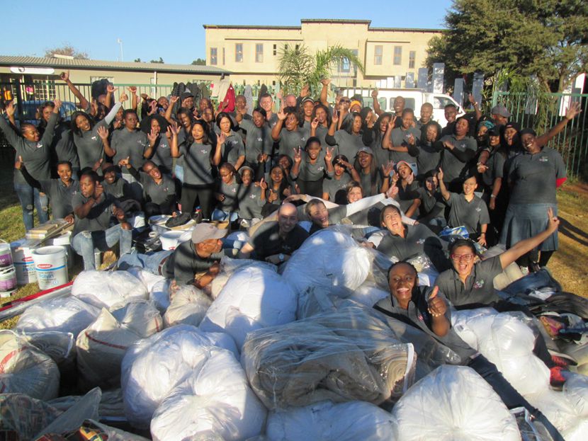 A lot was achieved by staff from the City Lodge Hotel Group on Mandela Day at the New Jerusalem Children’s Home in Midrand, Johannesburg.