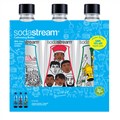 The trio of South African pride SodaStream bottles.