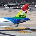 Air Seychelles' new fuel-efficient a320neo welcomed at OR Tambo