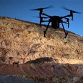 Safe drone usage on mines