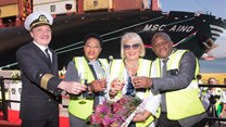 MSC SA christens new vessel, commits to creating jobs for SA's youth