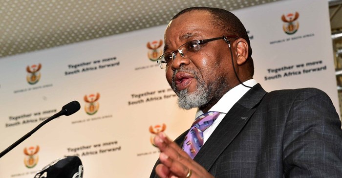 Gwede Mantashe, minister of energy and mineral resources, Image credit: GovernmentZA