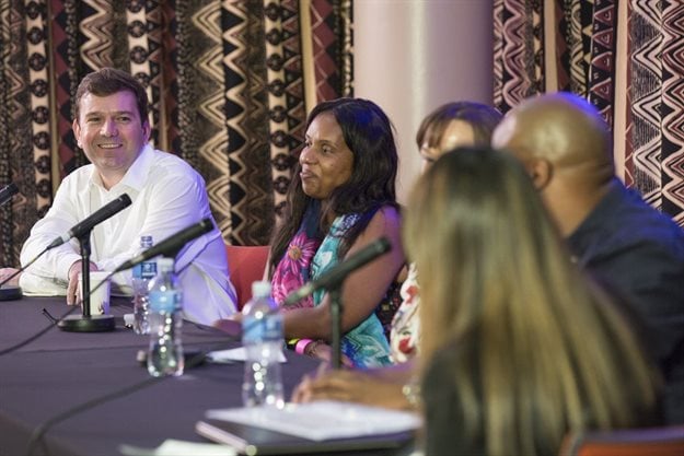 The Loeries' Game and Dion Wired 'What do CMOs really want' masterclass panel. Image via Al Nicoll © via Gallo Images.