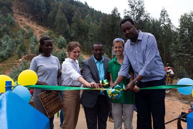 WSP, B2P co-build third footbridge in Rwanda