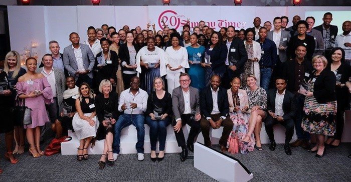 Last year’s winners at the 2018 Sunday Times Top Brands Awards. Image supplied.
