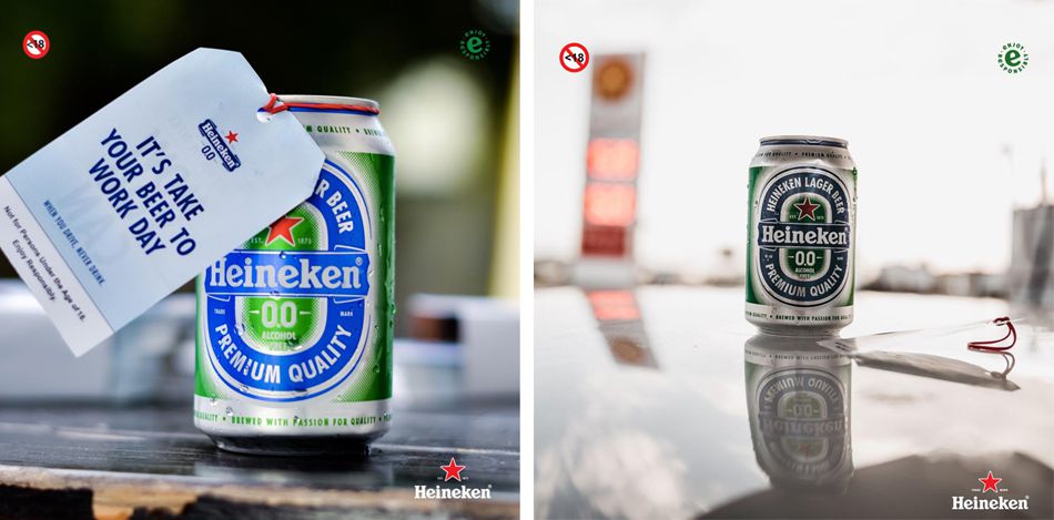 Now you can 'take a beer to work' with Heineken 0.0