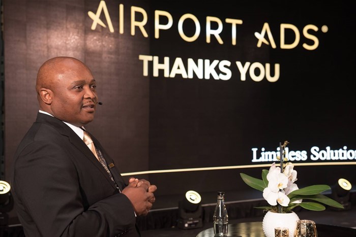 Head of Airport Ads, Mzi Deliwe. Image supplied.